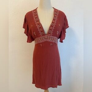 Blue Rain Dress Large